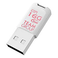 USB 2.0 флэш накопитель 16GB Team C171 (TC17116GW01) белый новый