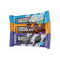 Батончики BioTech Protein Dessert Bar 50g Triple Chocolate