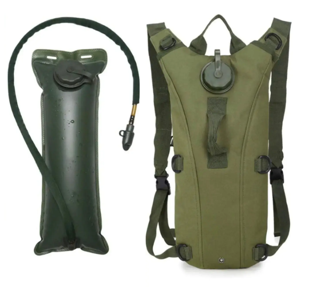 Тактичний гідратор, питна система Camelbak на 3L, колір олива