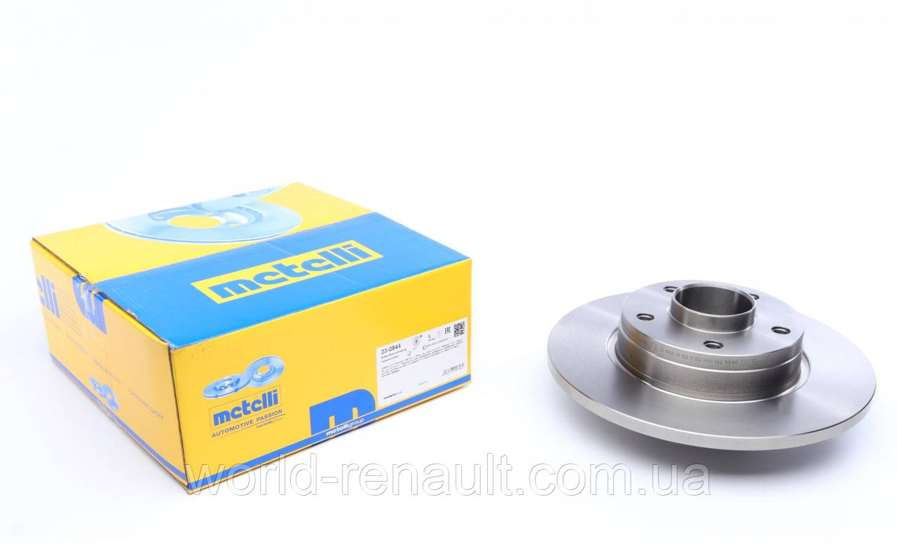 METELLI (Італія) 23-0844 — задній гальмівний диск із підшипником на Рено Трафік II, Опель Віваро