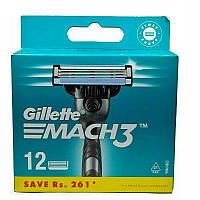 Сменные кассеты Gillette Mach3 Original (12 шт.) G0022