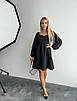Жіноча сукня міні Чорний, фото 4