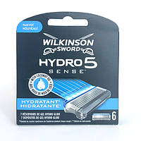 Картриджи для бритья Wilkinson Sword (Schick) Hydro 5 Sense Hydratant (6 шт.) 01139