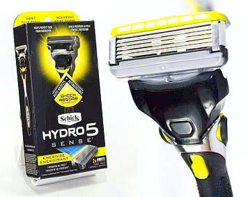 Чоловічий станок для гоління Schick (Wilkinson Sword) Hydro 5 Sense 2 картриджf Energize SC0012