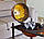 Глобус бар зі столиком Стародавні карти коричневий сфера 33 см Гранд Презент 33035R, фото 3