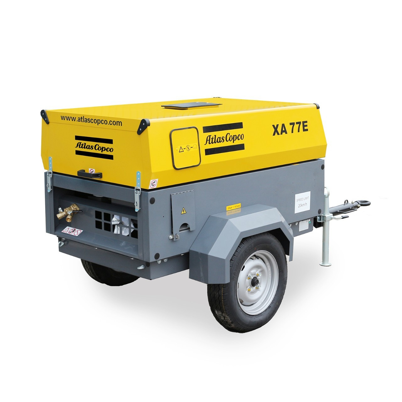 Електричний компресор Atlas Copco XA 77E