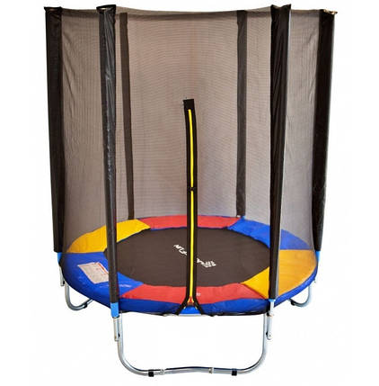Батут Just Fun 183 см. до 90 кг., зовнішня сітка. Multicolor, фото 1
