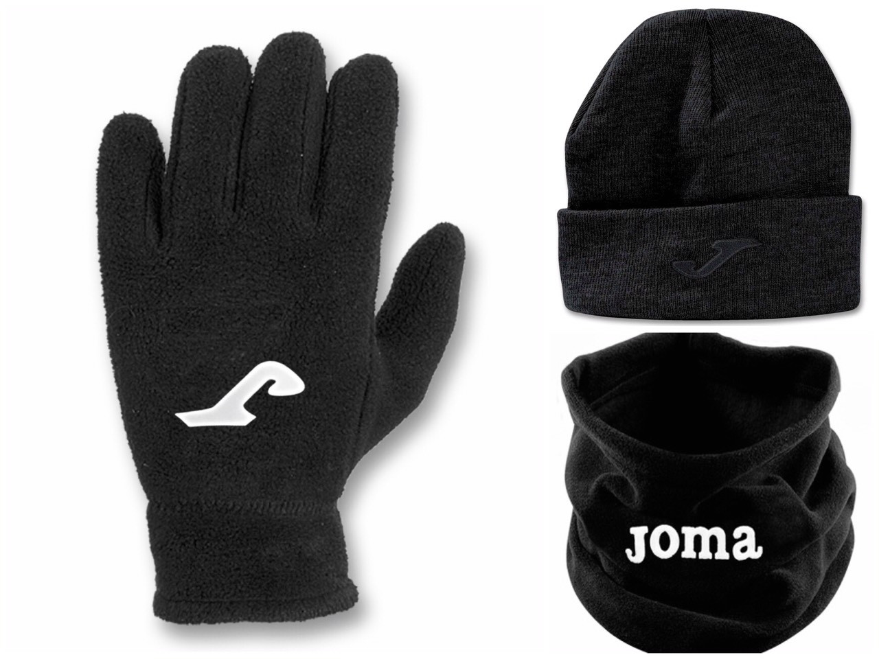 Комплект зимових аксесуарів Joma 400360.100+946.001+WINTER11-101