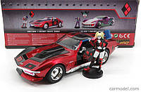 Игровой набор Харли Квин и Шевроле Корвет Jada Chevy Corvette Stingray with Harley Quinn