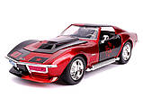Гарлі Квін і Шевроле Корвет Jada Chevy Corvette Stingray with Harley Quinn, фото 9