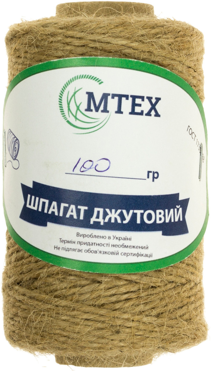 Шпагат джутовий 100гр М-ТЕХ №91971