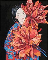 Картини по номерах акрил. "Розквіт думки" 40х50см №KHO4925/Ідейка/