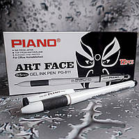 Ручка шариковая гелевая Piano® 0,5 мм., черная № PG-811