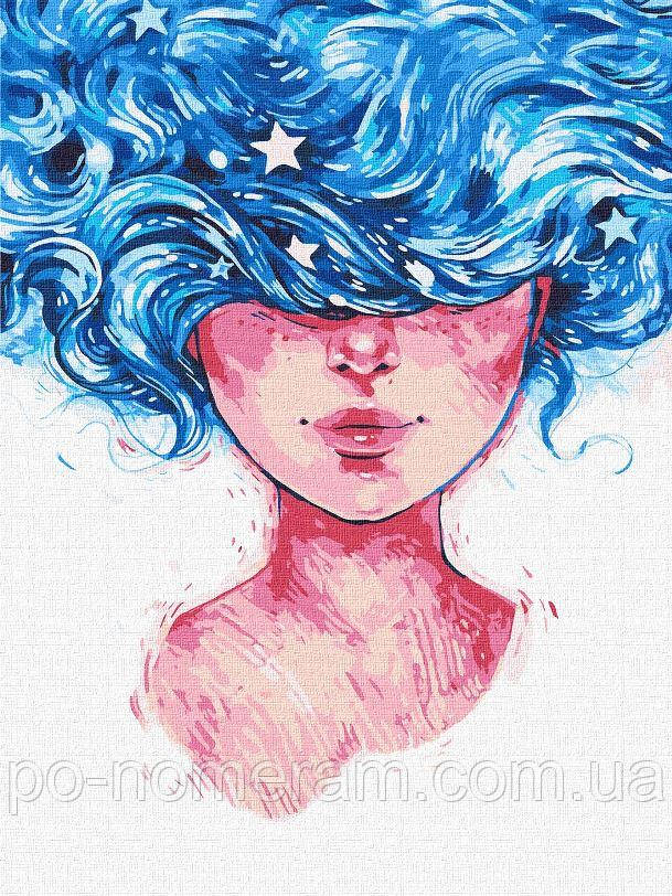 Акційна Картина за номерами Ідейка Зоряна уява (KHO4944) 30 х 40 см, фото 1