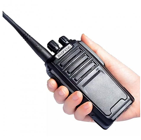 Рація Baofeng UV-6D 5W Li-ion 2000 мАг UHF, Колір: Чорний