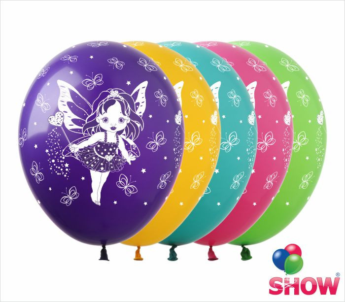 Повітряні кульки Фея 12" (30 см) ТМ Show