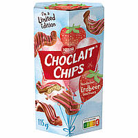 Шоколадные чипсы Nestle Choclait Chips Клубника 115г