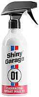 Спрей воск натуральная карнауба Shiny Garage Carnauba Spray Wax V2 500 мл