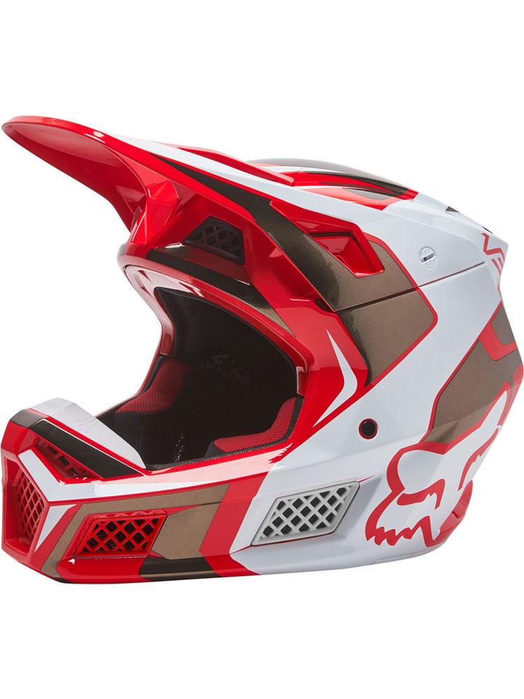 Мотошолом Fox V3 RS Mirer Red/Fluo