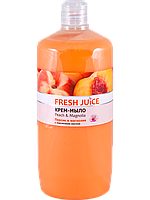 Рідке крем-мило Peach&Magnolia 1000 мл Fresh Juice