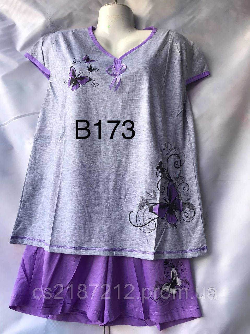 Жіноча піжама (р.5-7XL) купити гуртом