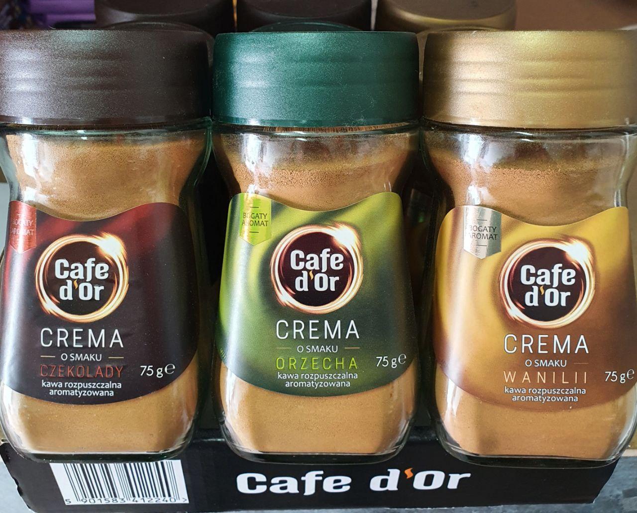 Кава розчинна Cafe d'Or Crema зі смаками 75 г., фото 1