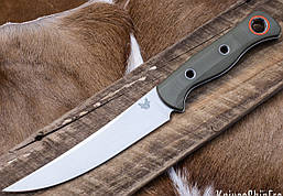 Ніж BENCHMADE MEATCRAFTER olive, G10 арт 15500-3