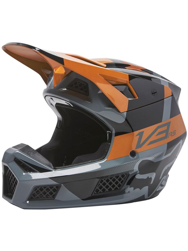 Мотошлем Fox V3 RS Riet Black/Gold