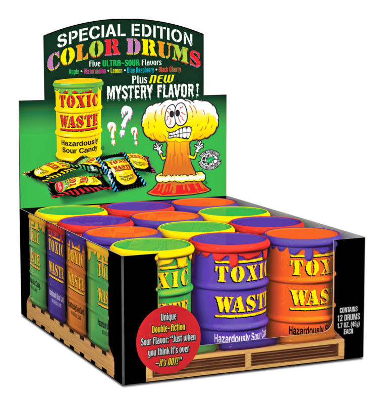 Блок Toxic Waste mystery flavor 12 шт