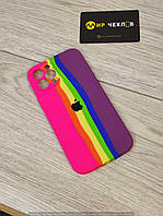 Накладка Rainbow Silicone Case IPhone 12 Pro Max 2020 6.7" (5) 26337