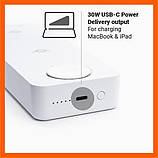 Повербанк із бездротовою зарядкою EGGTRONIC Power Bar USB-C Wireless Power Bank 10000 mAh павербанк, фото 10