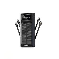 Зовнішній акумулятор бездротовий Awei P83K Power Bank 10400 mAh