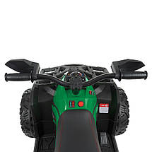Дитячий електромобіль квадроцикл M 4795EBLR-5 45W музика TF/MP3/USB Зелений, фото 3