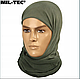 Шарф труба флисовый олива багатофункціональний універсвльний MULTI FUNCTION HEADGEAR Mil-Tec Німеччина, фото 6