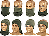 Шарф труба флисовый олива багатофункціональний універсвльний MULTI FUNCTION HEADGEAR Mil-Tec Німеччина, фото 9