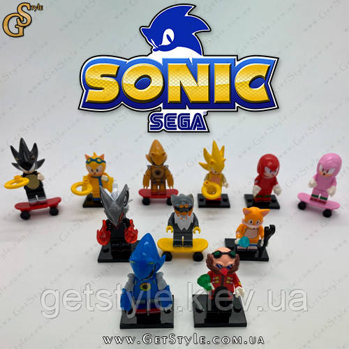 Набір фігурок Герої Сонік Sonic Heroes 11 шт.