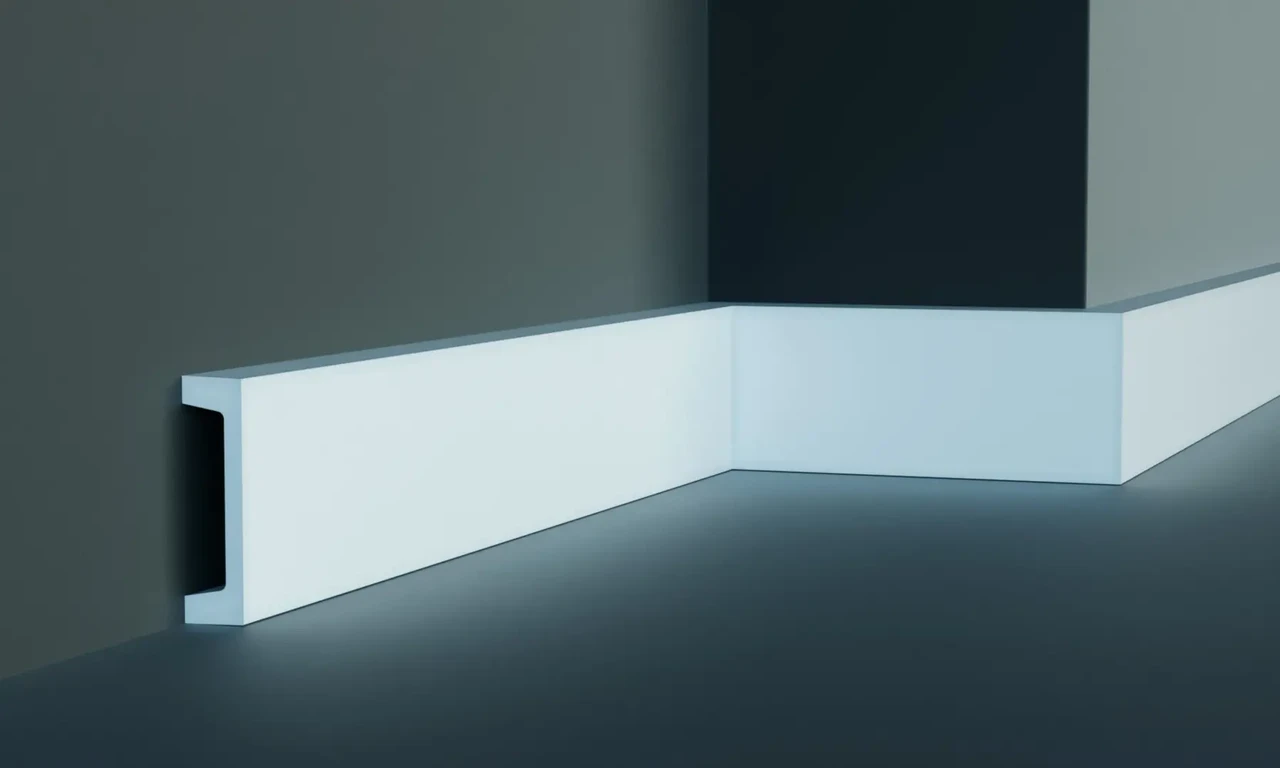 Плінтус Gaudi CR951 (90х24х2000) мм, фото 1