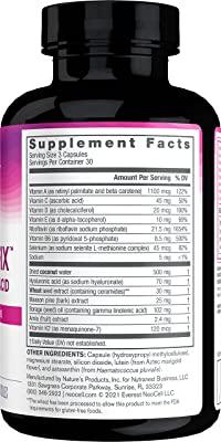 Neocell, Glow Matrix, гиалуроновая кислота с фито керамидами, 90 капсул ...