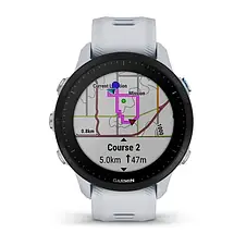Смарт-годинник Garmin Forerunner 955 White, фото 3