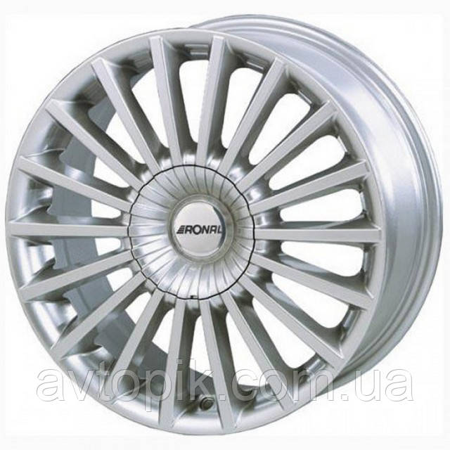 Литі диски Ronal R39 R17 W7.5 PCD4x114.3 ET40 DIA76 (silver)