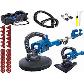 Шліфувальна телескопічна  машина для стін та стель Scheppach DS930