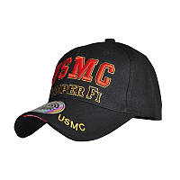 Мужская бейсболка Han-Wild USMC Black кепка для мужчин