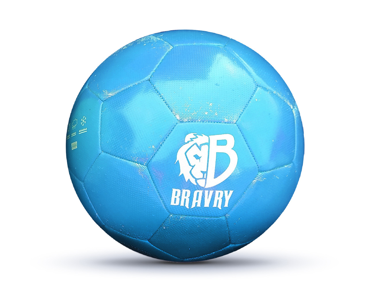 М'яч футбольний Bravry Galaxy - Розмір 5 (Blue)