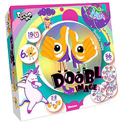 Настільна розважальна гра "Doobl Image" Danko Toys DBI-01 велика, укр Unicorn, World-of-Toys