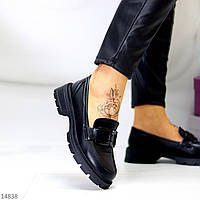 Женские туфли на широком каблуке, черные женские удобные повседневные туфли на низком ходу