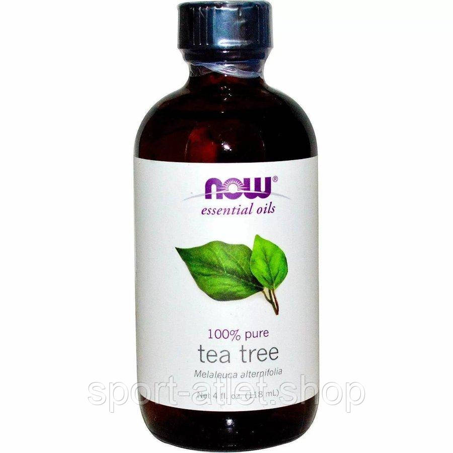 Ефірна олія NOW Essential Oils Tea Tree Oil, 118 мл, фото 1