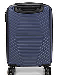 Валіза Франція мала S т.синя 55х35х24см/42л/2.6кг/Worldline 625, фото 3