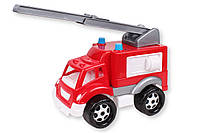 Пожарная машина ТехноК 5392 машинка лестница детская пластиковая в коробке игрушка для детей