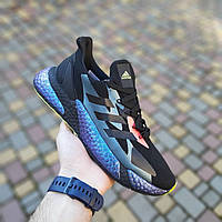 Адидас Х9000Л4 Кроссовки мужские разноцветные Adidas Boost X9000L4 Мужская обувь фиолетовая