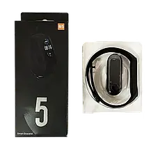 Фітнес-браслет, смарт браслет M5 Band Smart Watch Bluetooth Чорний ⁇ Аналог Xiaomi Mi Band 5, фото 6